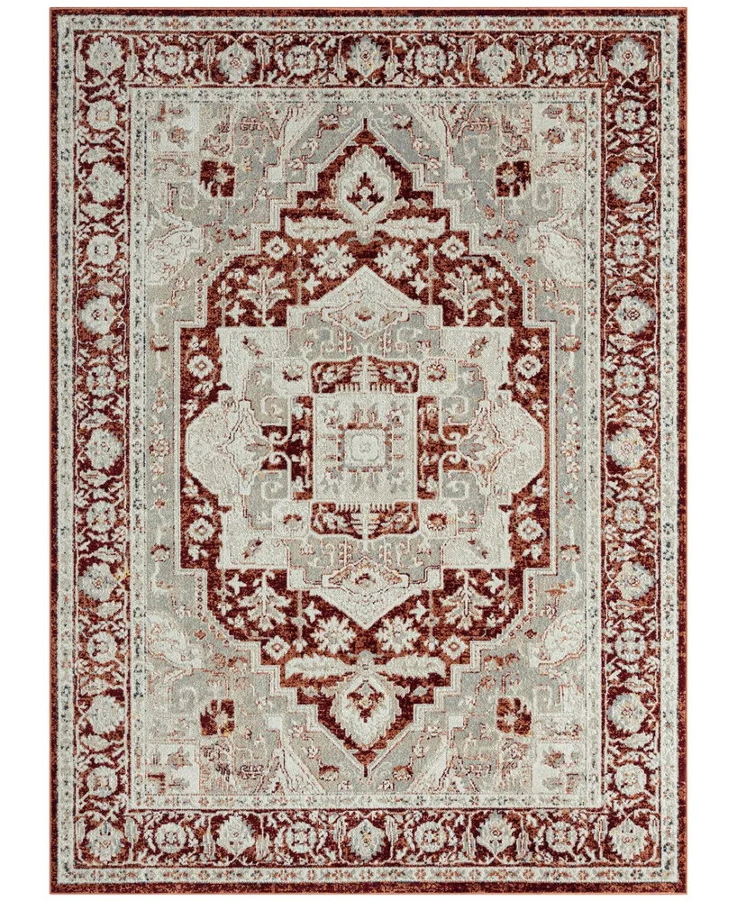 Global Rug Designs Cherish Washable Rug CWR20 6'6" x 9'2" Area Rug