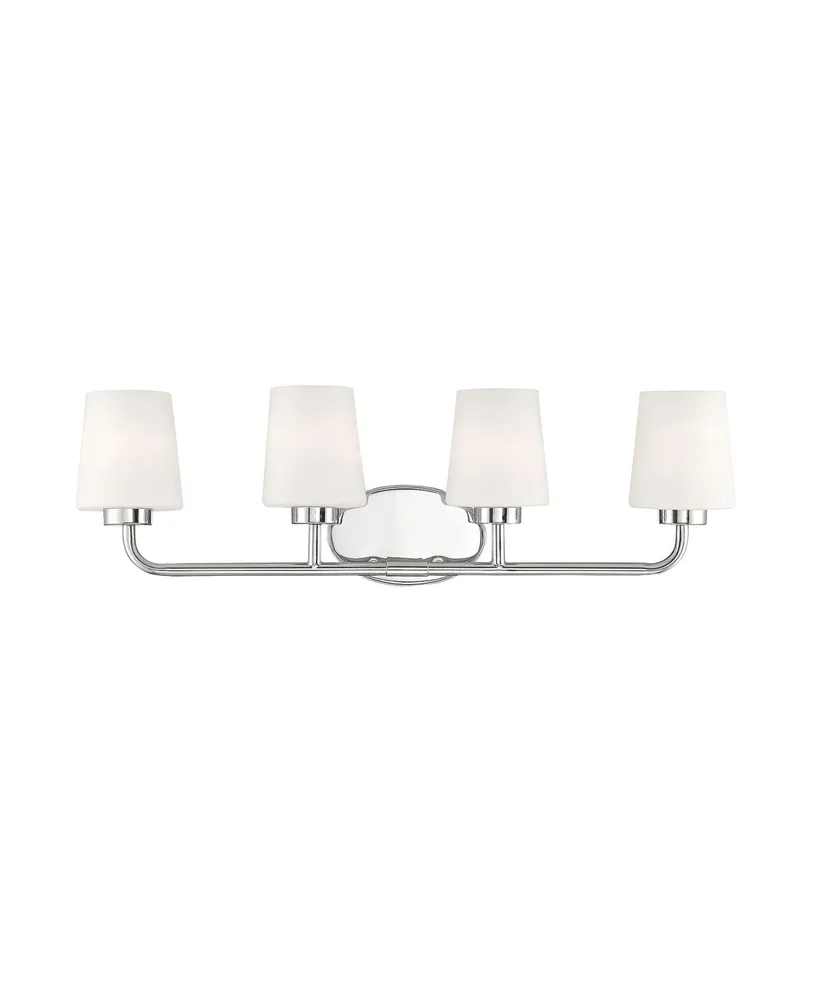 Savoy House Capra 4-Light Bathroom Vanity Light