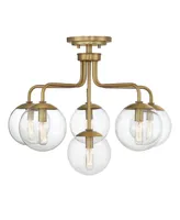 Savoy House Marco 6-Light Ceiling Light in Warm Brass