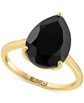 Effy Onyx Pear Statement Ring in 14k Gold