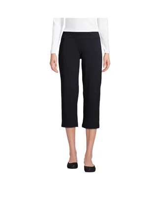 Lands' End Women's Tall Starfish Mid Rise Crop Pants
