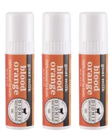 Dionis Blood Orange Lip Balm Set, 3 Piece