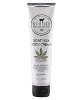 Dionis Goat Milk Body Cream with Hemp, 3.3 oz.