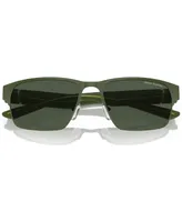 A|X Armani Exchange Men's Polarized Sunglasses, AX2046S