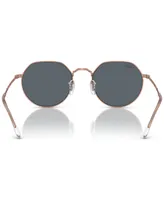 Ray-Ban Unisex Sunglasses, Jack Rose Gold-Tone