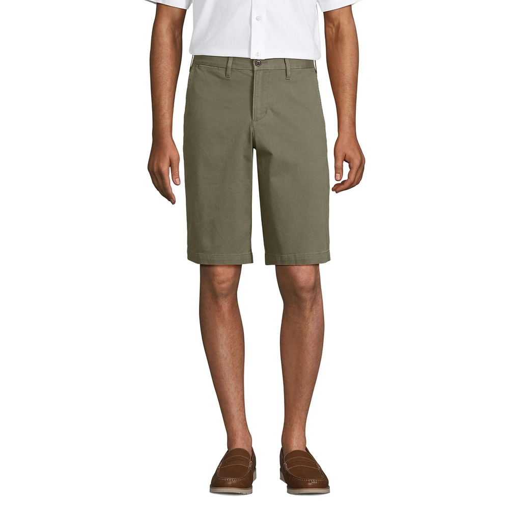 Lands' End Men's 11" Comfort Waist First Knockabout Chino Shorts