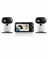 Motorola 5.0" Hd Motorized Video Baby Monitor, 2 Camera Set
