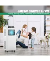 Costway 9,000 Btu Portable Air Conditioner & Dehumidifier Function Remote w/ Window Kit