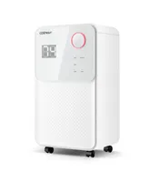 32 Pints 2000 Sq. Ft Dehumidifier for Home & Basements w/3-Color Digital Display