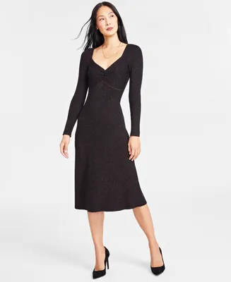 I.n.c. International Concepts Family Matching Women's Sweater Dress, Created for Macy's
