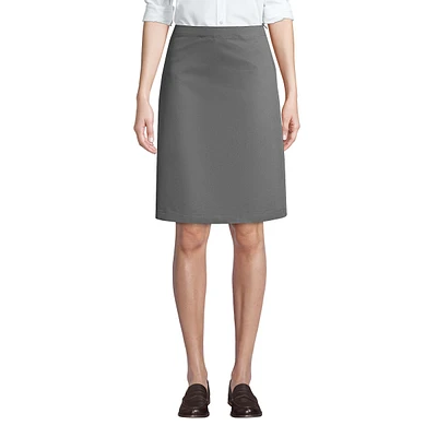 Lands' End Women's Blend Chino Skort Top of Knee