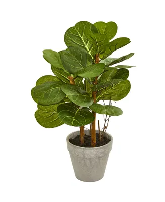 22" Fiddle Leaf Artificial Plant