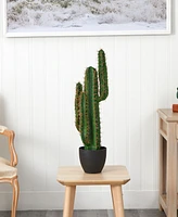 Nearly Natural 3' Cactus Artificial Plant