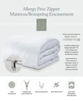 Allergy Free Zipper Mattress or Box Spring Encasement, Fits Mattresses up to 12