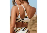 X STASSIE Oasis Wraparound Bra & Ultra Cheeky Bikini Set