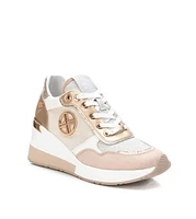 Xti Women's Wedge Sneakers Gold