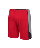 Men's Colosseum Scarlet Ohio State Buckeyes Haller Shorts