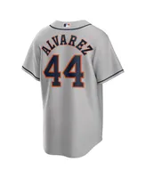 Men's Nike Yordan Alvarez Gray Houston Astros Road Replica Player Jersey