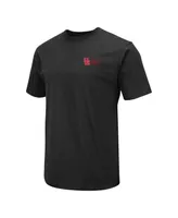 Men's Colosseum Black Houston Cougars Oht Military-Inspired Appreciation T-shirt