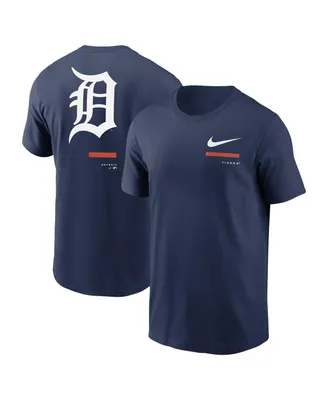 Men's Nike Navy Detroit Tigers Over the Shoulder T-shirt