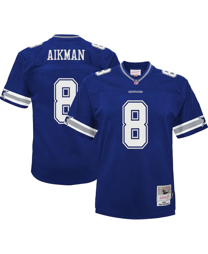 Infant Boys and Girls Mitchell & Ness Troy Aikman Navy Dallas Cowboys 1996 Retired Legacy Jersey