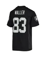 Big Boys and Girls Darren Waller Black Las Vegas Raiders Replica Player Jersey