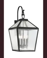 Savoy House Woodstock -Light Outdoor Wall Lantern in Black