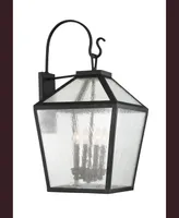 Savoy House Woodstock -Light Outdoor Wall Lantern in Black