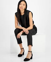 Giani Bernini Women's Izzee Memory Foam Block Heel Dress Pumps, Created for Macy's
