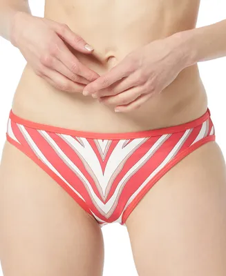 Michael Michael Kors Women's Classic Striped Bikini Bottoms