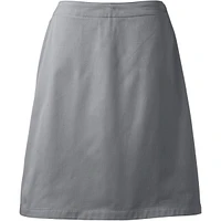 Lands' End Women's Blend Chino Skort Top of Knee