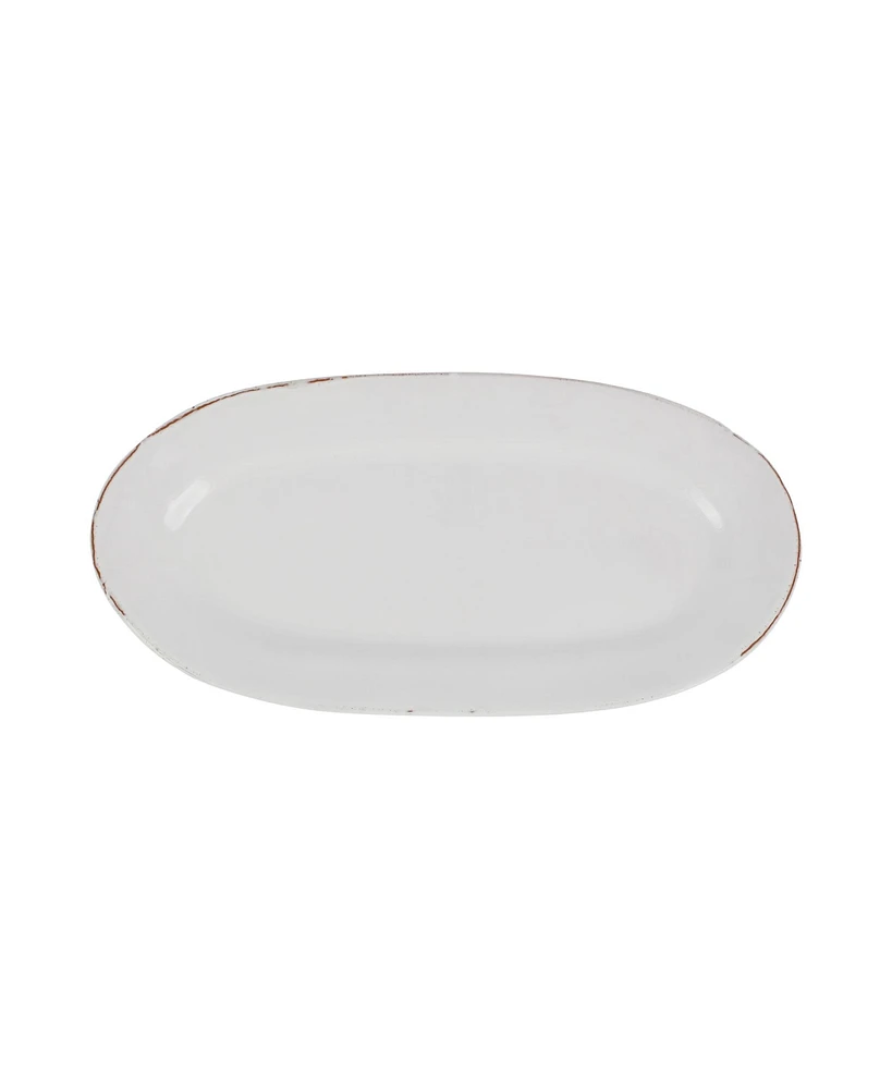 Vietri Cucina Fresca Narrow Oval Platter 16"