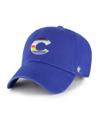 Men's '47 Brand Royal Chicago Cubs Team Pride Clean Up Adjustable Hat