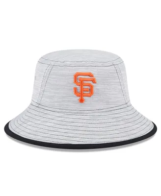 Men's New Era Gray San Francisco Giants Game Bucket Hat