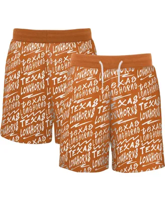 Big Boys and Girls Texas Orange Longhorns Super Shorts