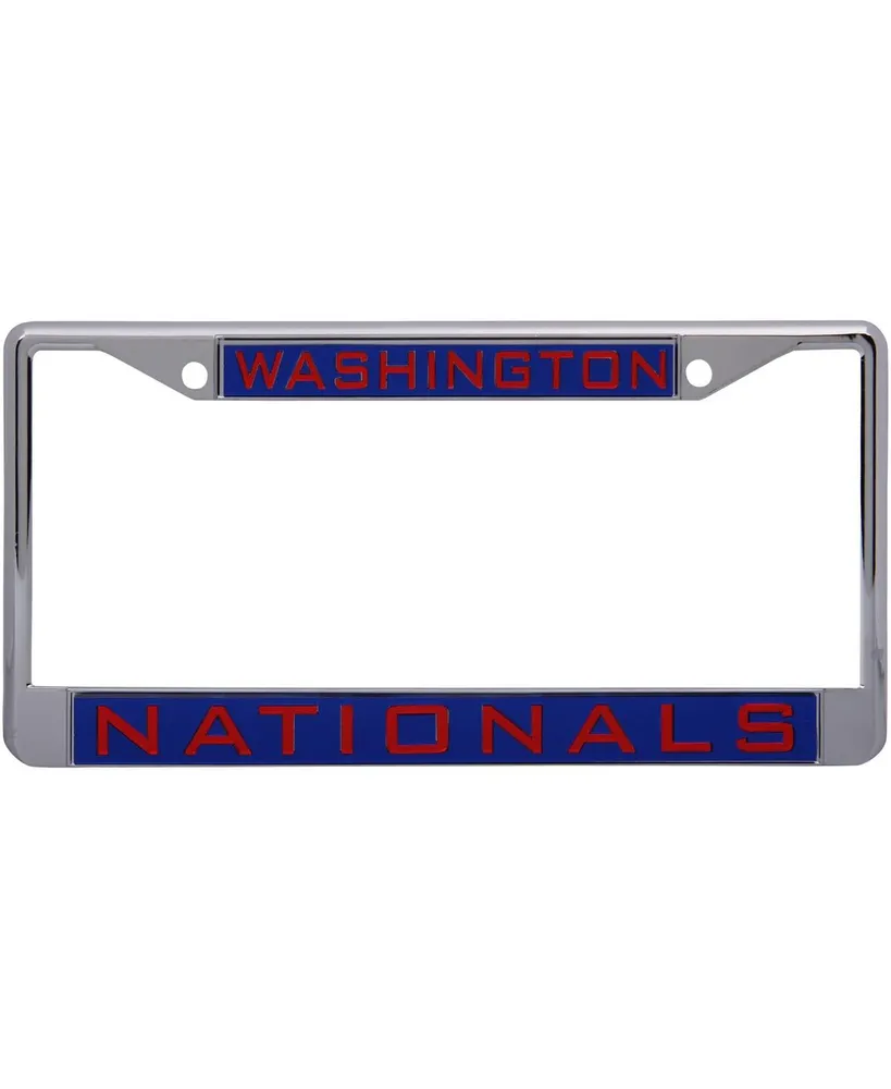 Wincraft Washington Nationals Laser Inlaid Metal License Plate Frame