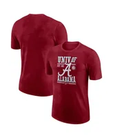 Men's Nike Crimson Alabama Tide Team Stack T-shirt