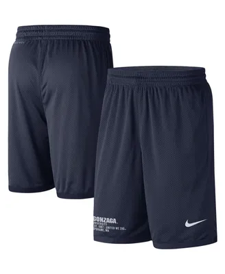 Men's Nike Navy Gonzaga Bulldogs Performance Mesh Shorts