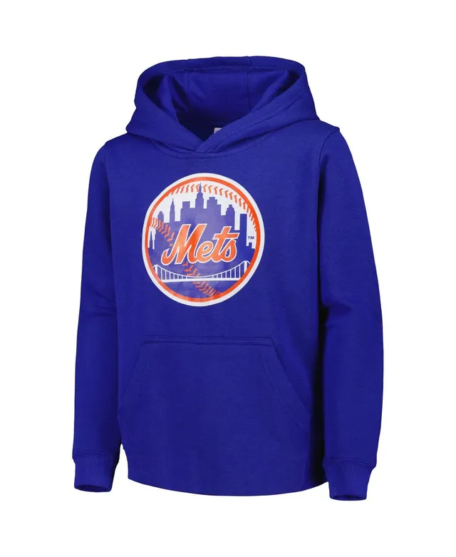 Outerstuff Youth Navy New York Yankees Team Primary Logo Pullover Hoodie