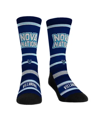 Men's and Women's Rock 'Em Socks Villanova Wildcats Team Slogan Crew