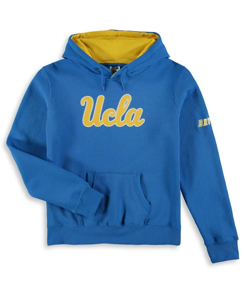 Big Boys and Girls Blue Ucla Bruins Logo Pullover Hoodie