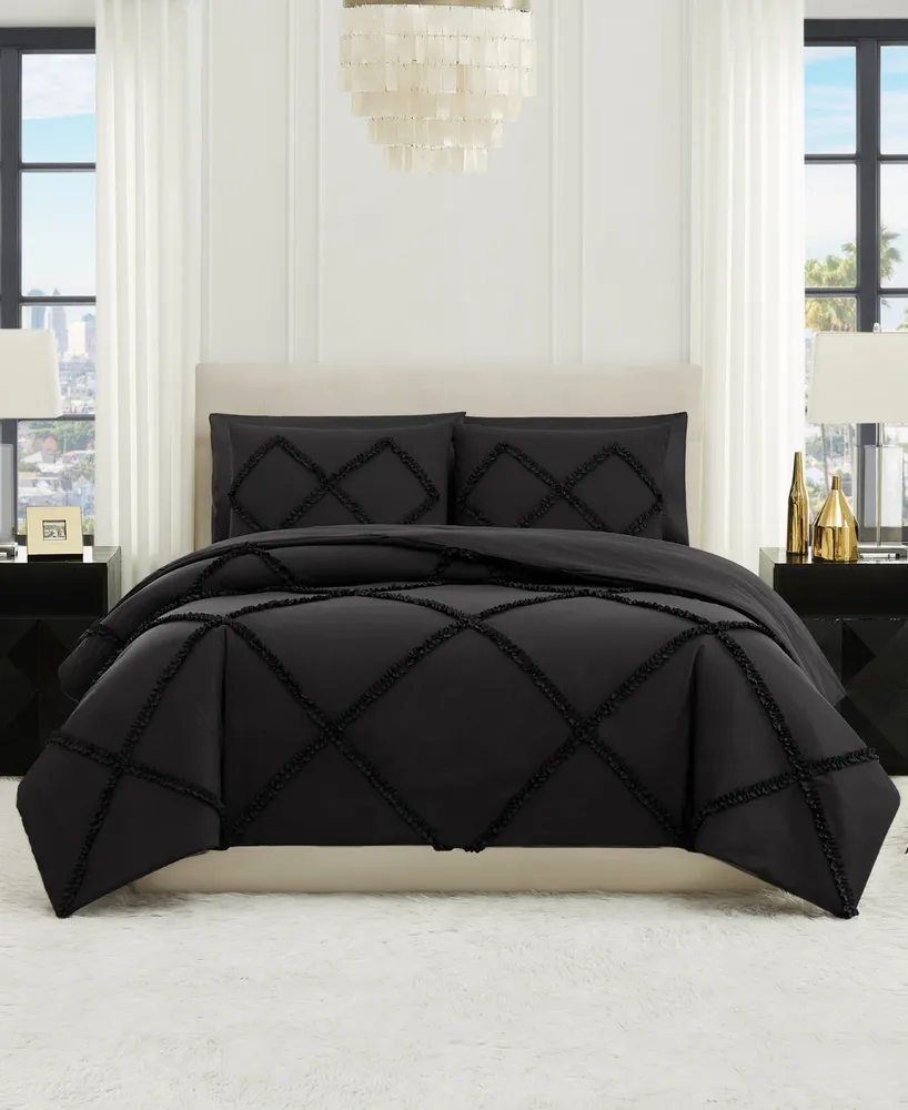 Juicy Couture Reversible Velvet Comforter Set, Twin/Twin XL - Macy's