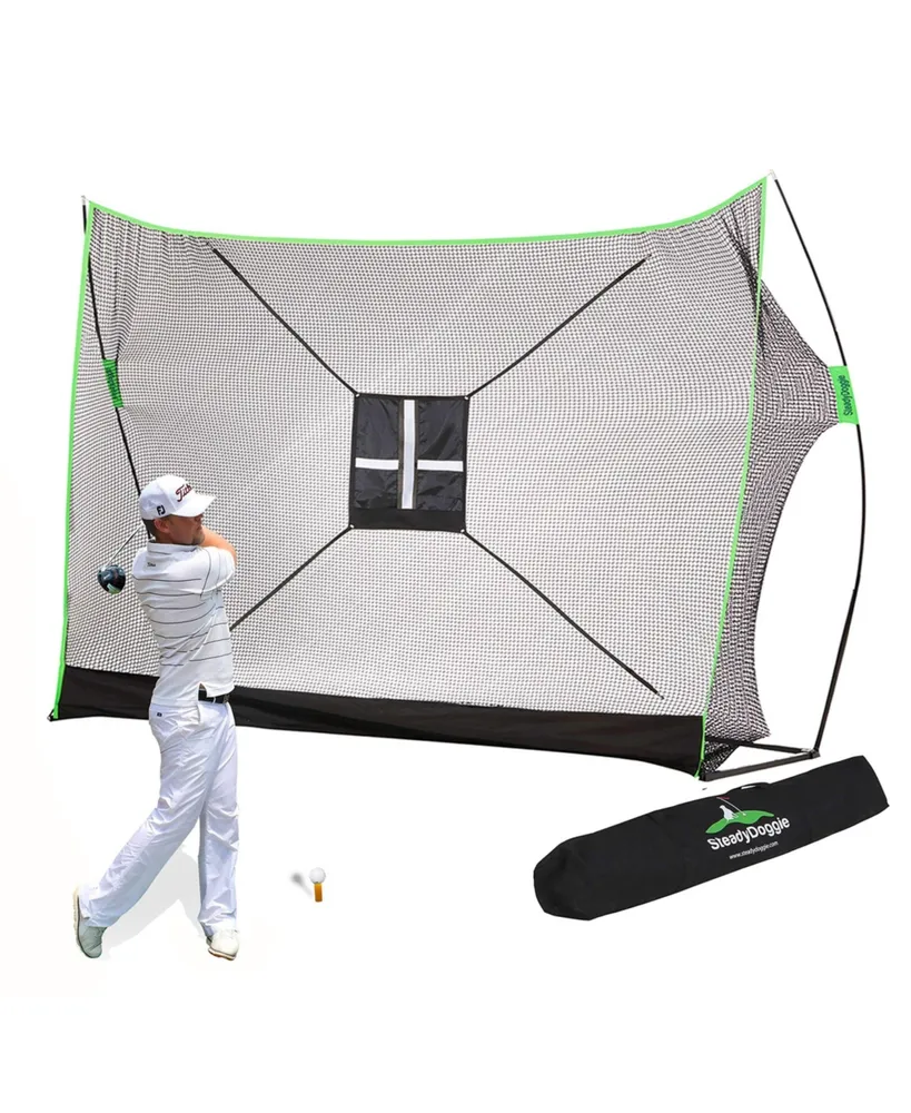 SteadyDoggie Golf Nets for Backyard Driving, Golf Practice Net, Chipping Target & Carry Bag