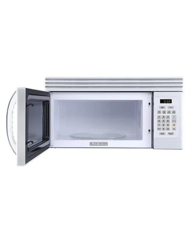 Black & Decker EM925ACP 0.9-Cu. Ft. Pull Handle Microwave - Macy's