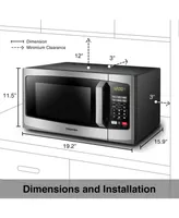 Toshiba 0.9 Cubic Feet Microwave