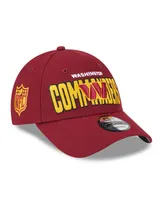 Men's New Era Burgundy Washington Commanders 2023 Nfl Draft 9FORTY Adjustable Hat