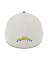 Men's New Era Stone, Powder Blue Los Angeles Chargers 2023 Nfl Draft 39THIRTY Flex Hat