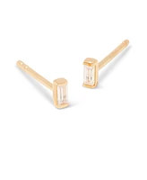 brook & york Crystal 14K Gold-Plated Vermeil Chloe Earrings