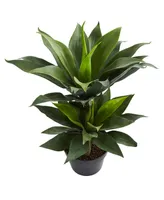 Nearly Natural 29" Double Agave Succulent Artificial Plant