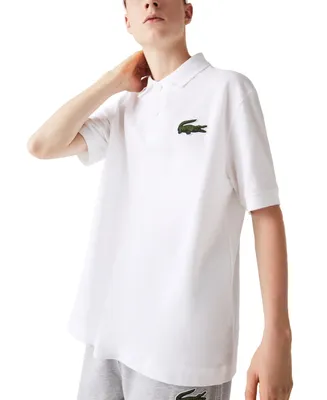 Lacoste Men's Loose-Fit Short-Sleeve Logo Polo